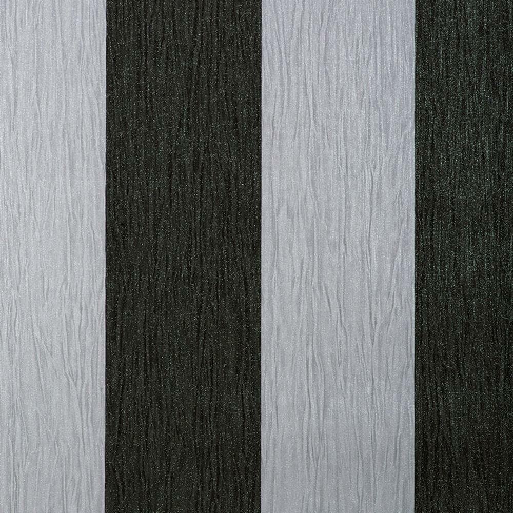 Debona Crystal Stripe Textured Glitter Motif Vinyl Wallpaper Silver/Black 9012 - Image 2