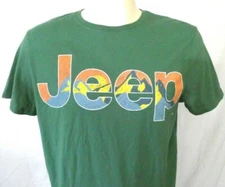 Goodfellow & Co and Jeep Green Large T-Shirt Jeep Logo Cotton Blend