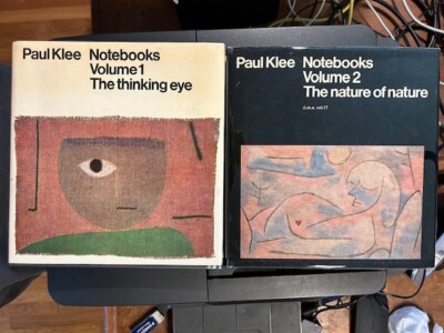 アート・デザイン・音楽 Paul Klee Notebooks Volume1 thinking eye s-l400.jpg