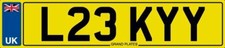 LECKY LECK LECKIE NUMBER PLATE LECKS L23 KYY LEKY LEKI CAR REGISTRATION LEC LECI