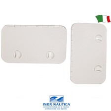 PORTELLO RETTANGOLARE BIANCO 600 x 360 cm - INCASSO 530 x 280 cm BARCA GOMMONE