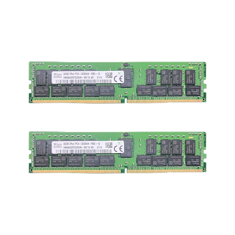【SK hynix】32GB DDR4 PC4-2133 ECC RDIMM SK Hynix 32GB DDR4 2133MHz ECC RDIMM 2Rx4 PC4-2133P HMA84GL7AMR4N