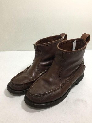 Russell Moccasin Knock A Bout Boots Brown Leather Knock-A-Bout 