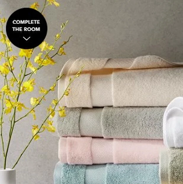 Toalla de baño Sferra Bello Aqua nueva con etiquetas Foto 4 de 4