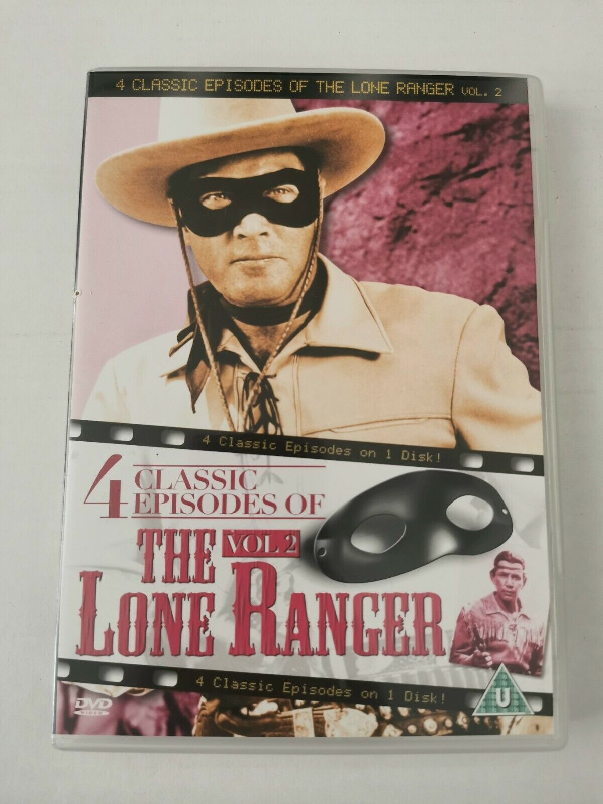 The Lone Ranger:  Volume 2 - 4 Classic Episodes Near Mint DVD