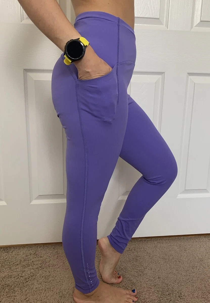 Lululemon Size 2 Swift Speed HR Tight 28” Purple CHAI Pant Luxtreme HiRise  Run