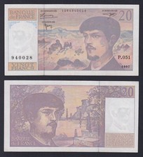 Billet France 20 Francs Debussy 1997 P 151i Spl XF+