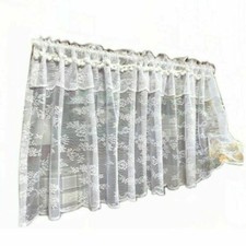 Pizzo Mezza Tendine Pastorale Corto Tulle Caffè Tende Armadietto da Cucina
