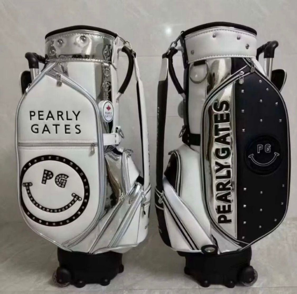 Pearly Gates Golf Korean Model Caster Type Caddie Bag japan | eBay