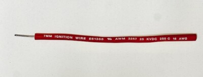 Fil haute tension haute température UL 3257,Fils à isolant caoutchouc