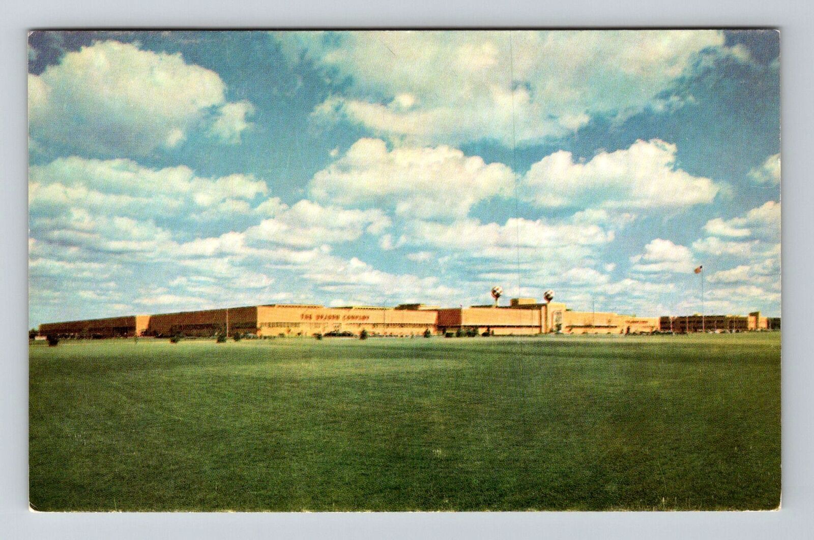 Kalamazoo MI-Michigan, Main Manufacturing Building Upjohn Co Vintage Postcard