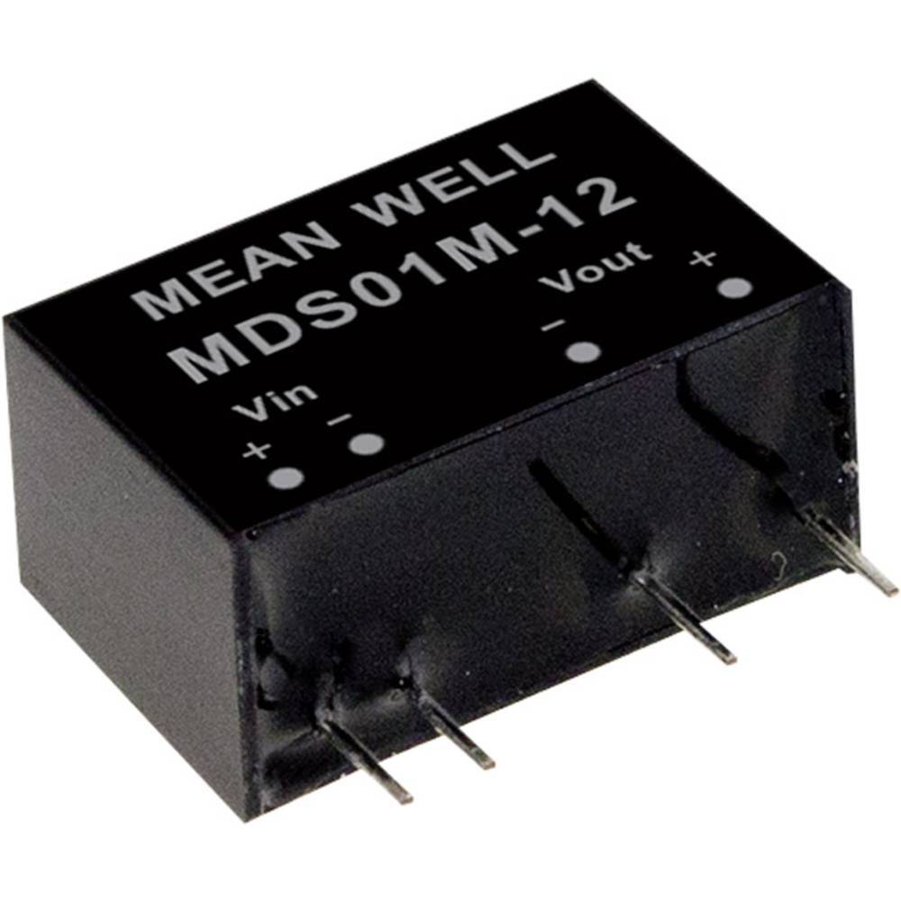 Mean Well MDS01L-12 Modulo convertitore DC / DC 84 mA 1 W Num. uscite: 1 x