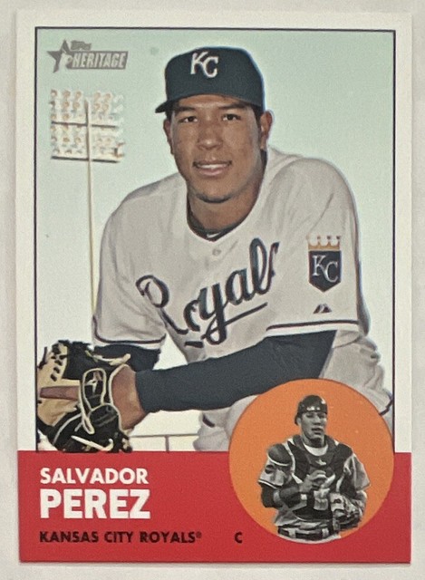 Salvador Perez 2012 Topps Heritage Base #236 Kansas City Royals ESE QTY Free S/H