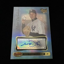 2007 Topps Matt DeSalvo Autographed Rookie Baseball Card 38/99. rookie card picture