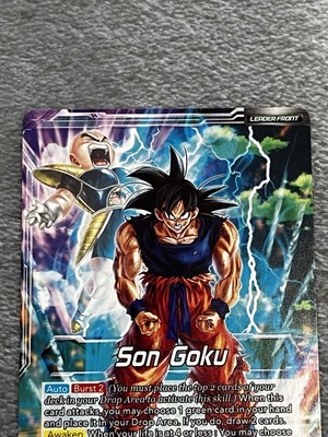 Dragonball Super Leader Card Son Goku the Legendary Super Saiyan