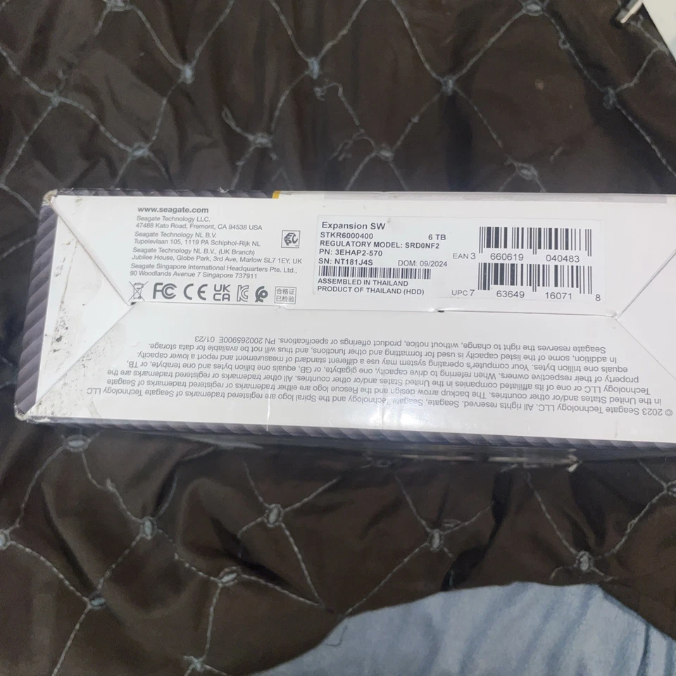 Seagate Expansion Plus 6TB External Hard Drive 6TB STKR6000400 NEW - Image 3 of 4