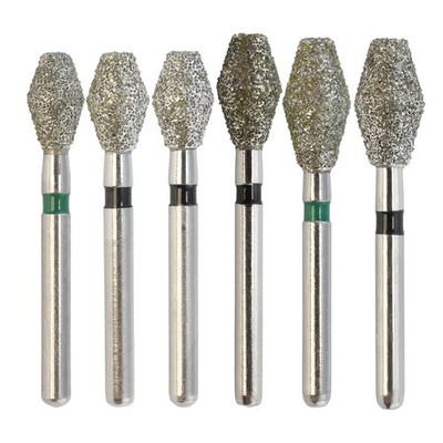 Multi-Use Dental Diamonds FG Burs Barrel 811/032 033 037 038 Coarse Super Coarse