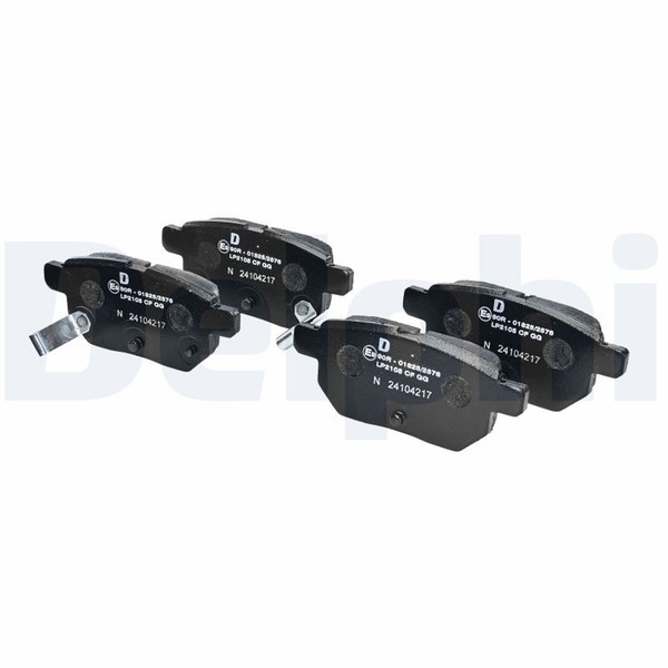 Bremsbelagsatz Scheibenbremse Delphi LP2105 FüR Lexus Trezia CT Toyota IQ Auris-image