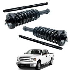 Front Struts Coil Spring Rear Shocks Assembly For 2009-2013 F150 171141 Set Of 4 Front Struts Coil Spring Rear Shocks Assembly For 2009-2013 F150 171141 Set Of 4
