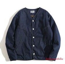New Winter Cotton Jacket Retro Jacket Casual Workwear Cotton Jacket Men