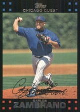 2007 Topps #429 Carlos Zambrano Chicago Cubs 51816
