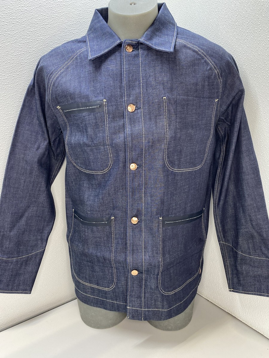 G-Star By Marc Newson Mens Jacket Raw Denim Blue Size L MN