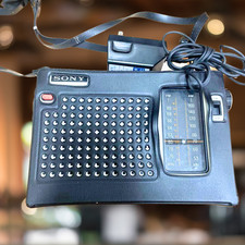 Sony ICF-5250 Vintage AM FM Transistor Radio Japan 1970s Working Portable Rare