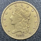 1836 Classic Liberty Head Half Eagle $5 Gold Coin