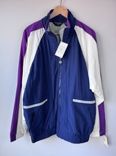 Christian Dior Monsieur Deadstock Vintage 90s Color Block Zip Up Jacket Size M