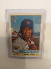 2025 Topps Heritage #274 Luisangel Acuña Bicentennial #/200