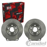 2X Champion Bremsscheiben 278Mm BelÜFtet Vorne Passend FüR Ford C-MAX Focus