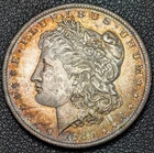 1885-O Morgan Silver Dollar $1 - BEAUTIFUL TONING!