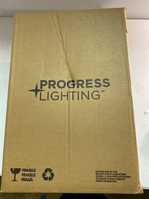 Progress Lighting P6072-31 Outdoor Wall Lantern, Black, Clear Water Glass