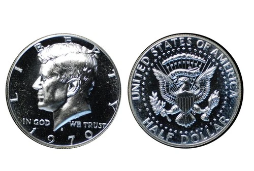 1970-S Silver Proof Kennedy Half Dollar - Proof Gem ++  #157