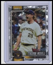 2026 Topps #141 Trevor Megill SP Diamante Foil Milwaukee Brewers
