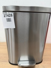 Pedal Bin Stainless Steel Metal Waste Bin
