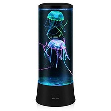 Jellyfish Lamp, LED Fantasy Jelly Fish Light, 7 Color 15 inch jellyfish lamp