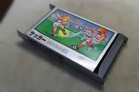 [Operation confirmed] Famicom software "Ginbako Soccer" in good condition