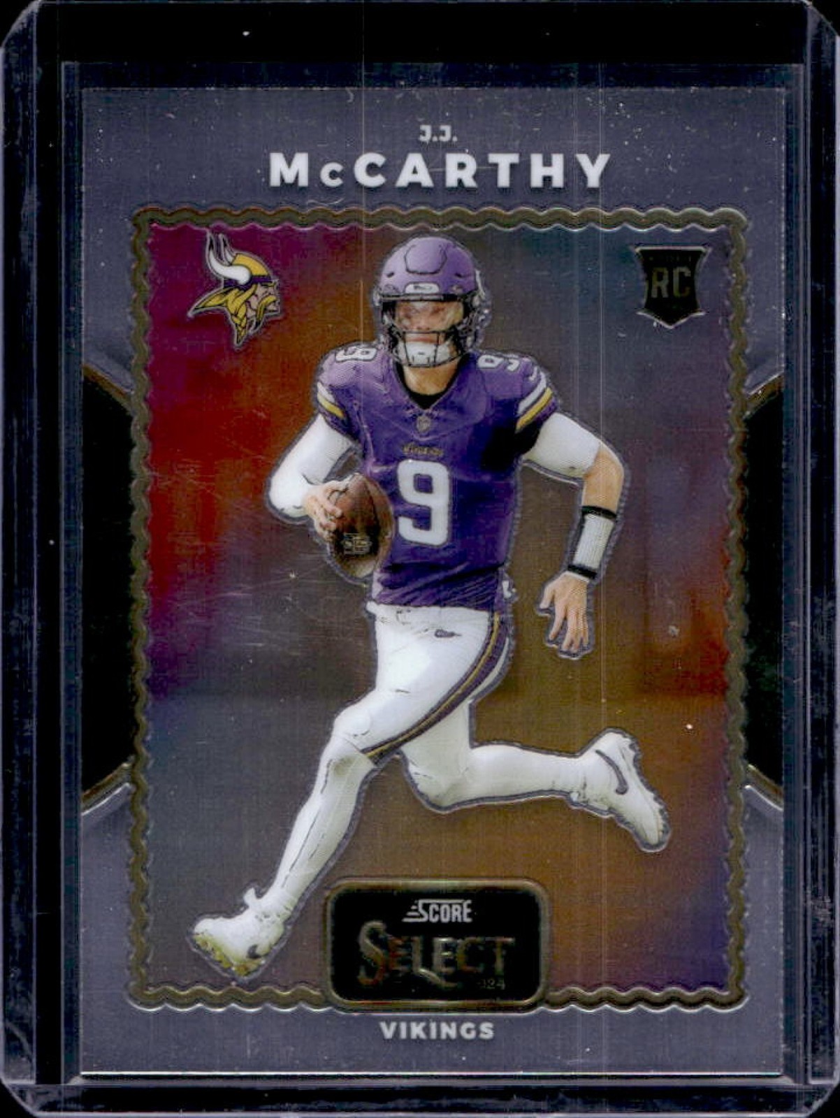 2024 Select JJ McCarthy Score Throwback RC Rookie #17 Vikings