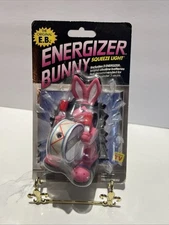 VINTAGE NOS ORIGINAL E. B. ENERGIZER BUNNY SQUEEZE LIGHT 1990 1991 TOY NIP