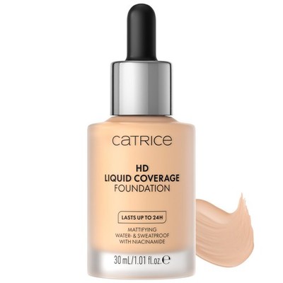 CATRICE HD Liquid Coverage Foundation 005 Ivory Beige   Hohe Deckkraft ohne M...