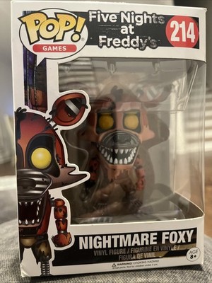 Nightmare Foxy Five Nights At Freddy's Funko Pop #214