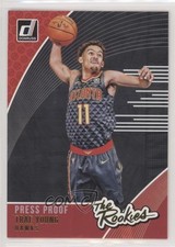 2018-19 Panini Donruss The Rookies Press Proof Trae Young #5 0x1