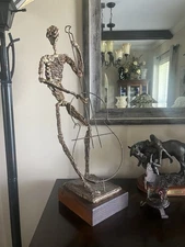 Vintage Brutalist Sculpture By Jaru