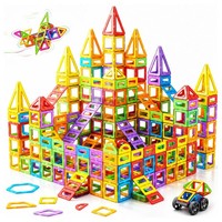 Cooljoya Magnetische Bausteine 136 Teile, Magnetspielzeug FüR Kinder, Kognitive
