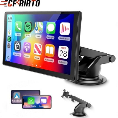 9inch Portable Wireless Apple CarPlay Android Auto Touch Screen Car Radio Stereo