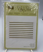 Stampin Up Sizzix Textured Impressions Embossing Folder - Scallops