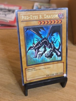Red-Eyes Black Dragon SDJ-001 1st Edition Ultra Rare Yu-Gi-Oh Card