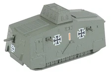 12402 Panzerkampf A7V Tank 1/100 Model German Army