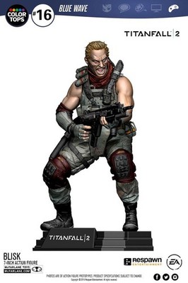 Titanfall 2 Blisk Color Tops McFarlane Figur 18 cm Neu